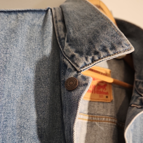 Levi's Blue M Jacket Classic Design - Picture 9 of 16